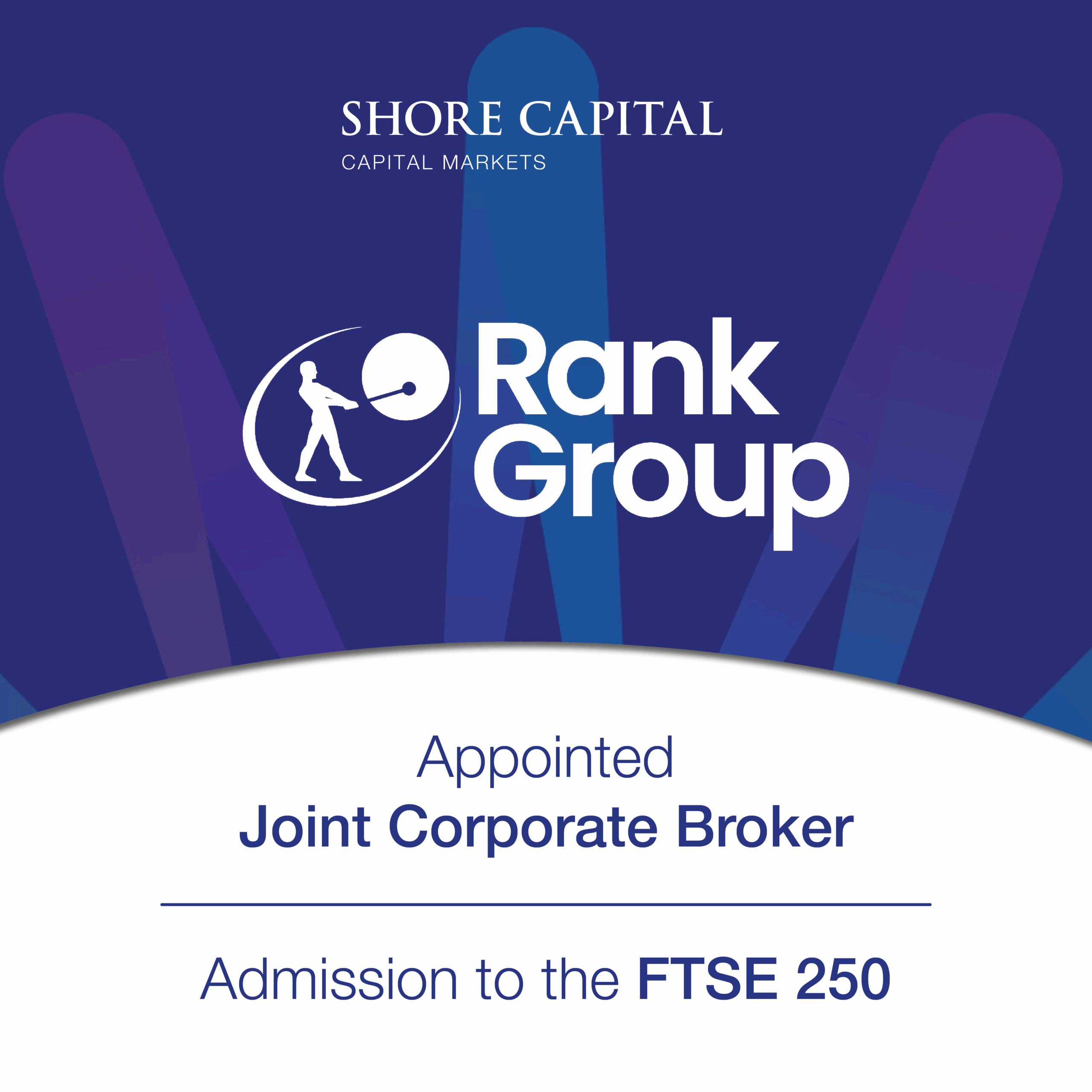 Rank appoints Shore Capital as Joint Corporate Broker